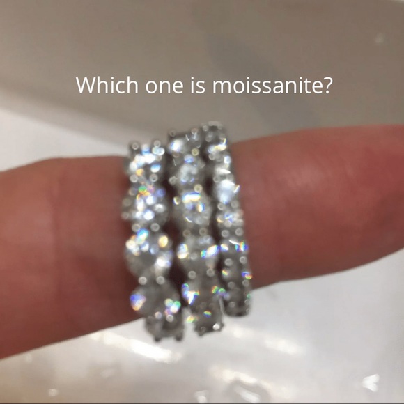 ( Mallory) Absolutely sensational genuine Moissanite … - Picture 5 of 5